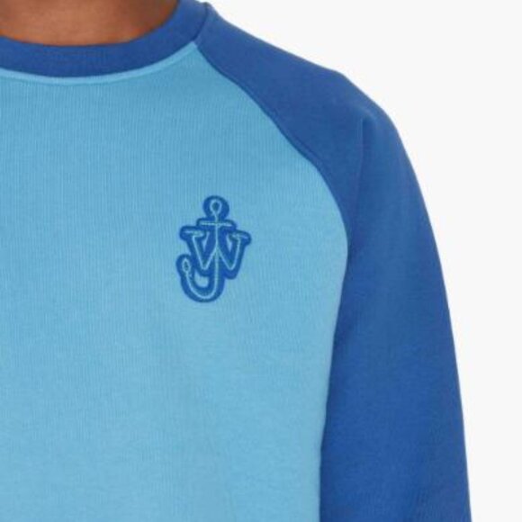 BNWT AW22 J.W.ANDERSON RAGLAN COLOUR BLOCK SWEATSHIRT L - Picture 12 of 12